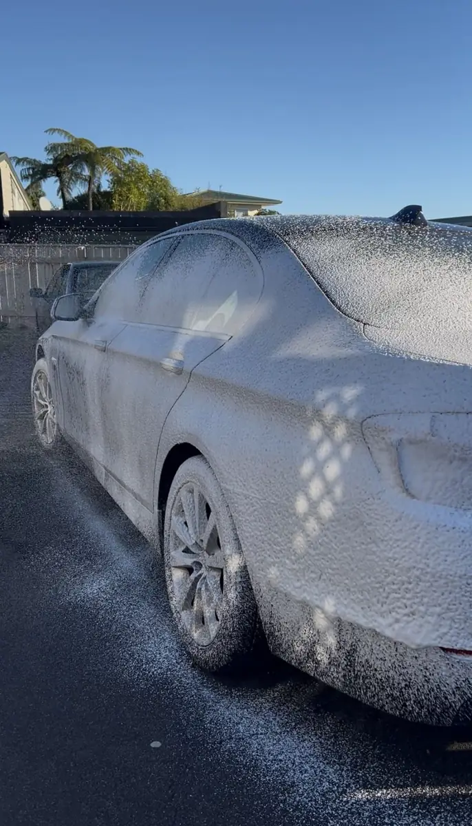 Exterior snow foam wash