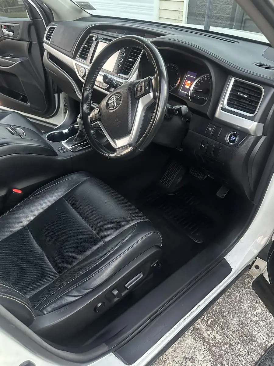 SUV interior detailing